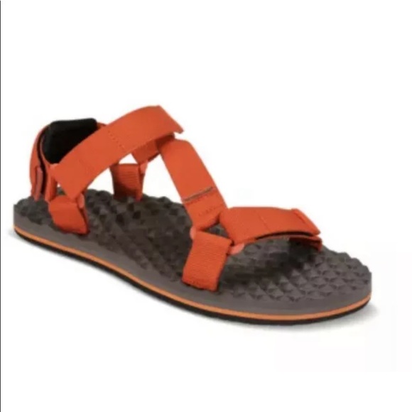 North Face Men's Orange Switchback Basecamp Sandals US Sport Hiking New - Picture 1 of 11